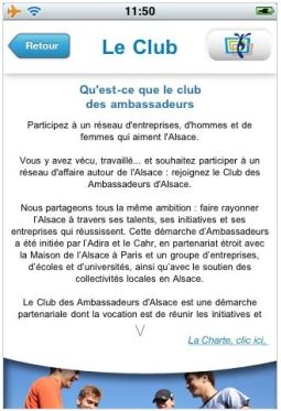 appli_iphone_Application iPhone du Club des Ambassadeurs d'Alsace